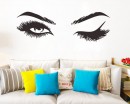 Beauty Eyes Modern Wall Art - Beauty Salon Decal